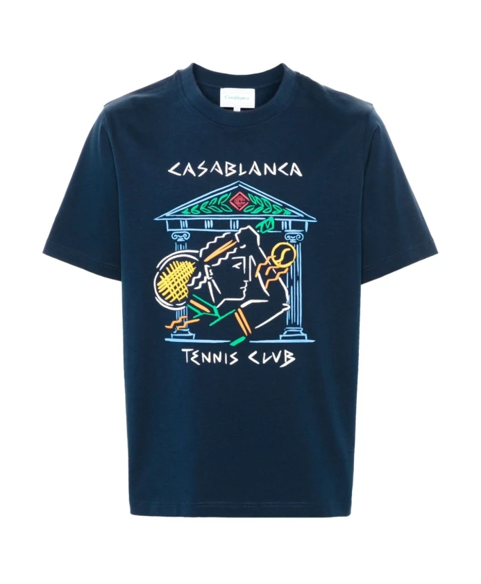 

Футболка теннисного клуба Casablanca, синий