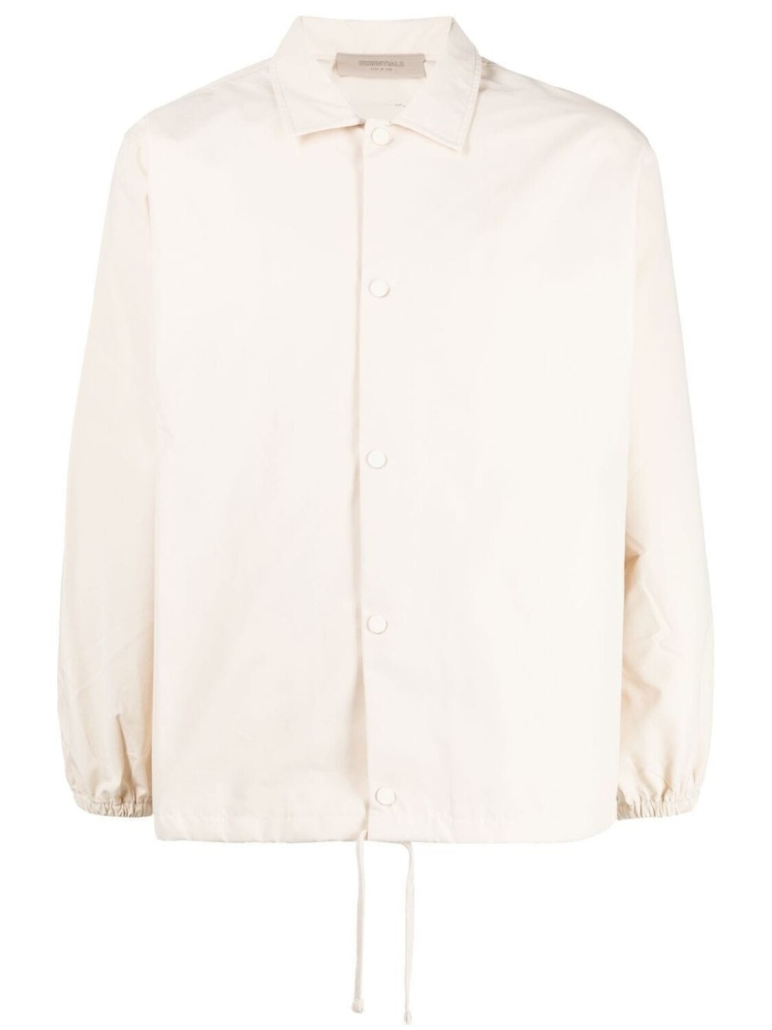 

FEAR OF GOD ESSENTIALS куртка-рубашка с графичным принтом, серый