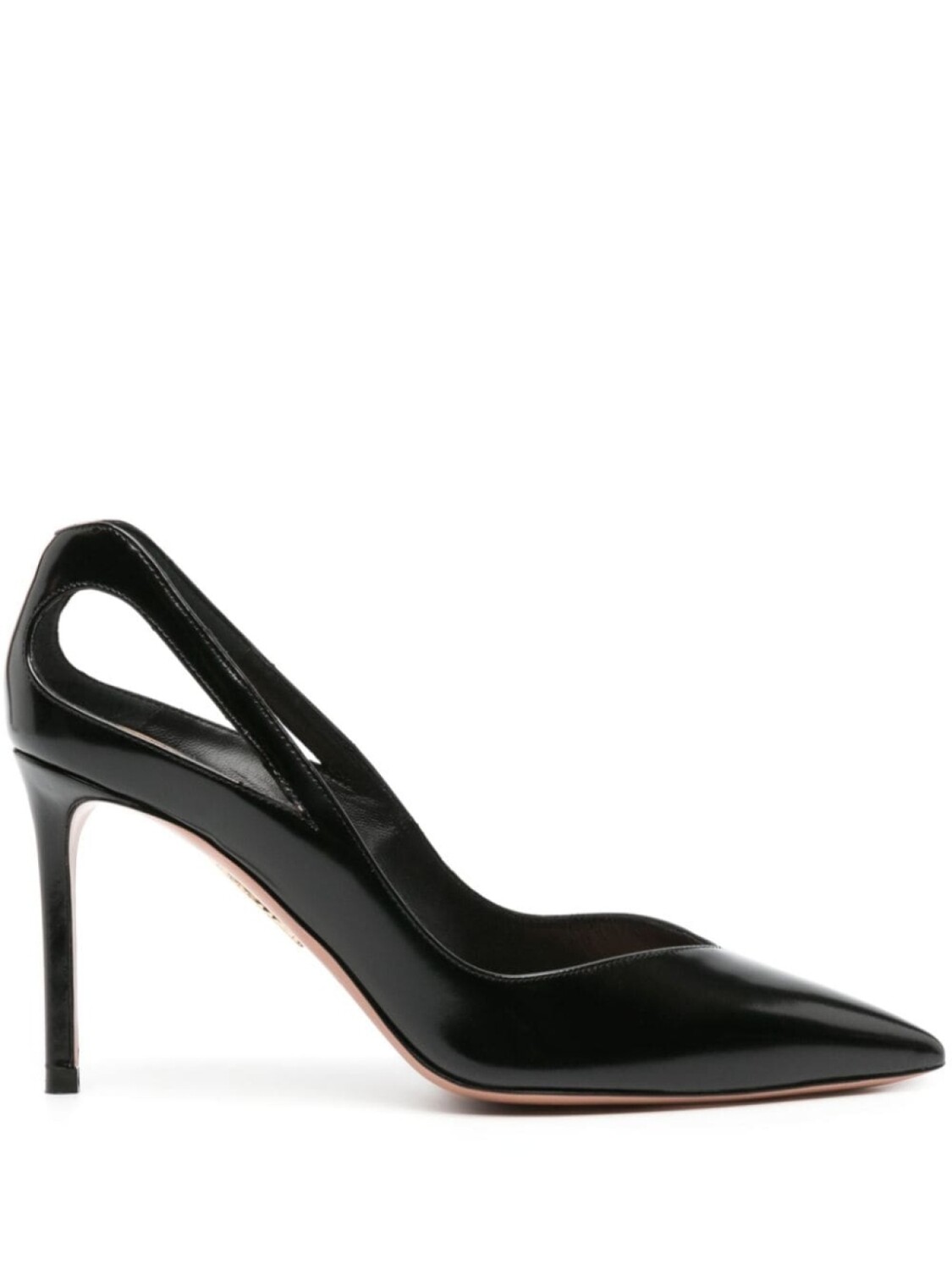 

Aquazzura кожаные туфли Sheeva 85, черный