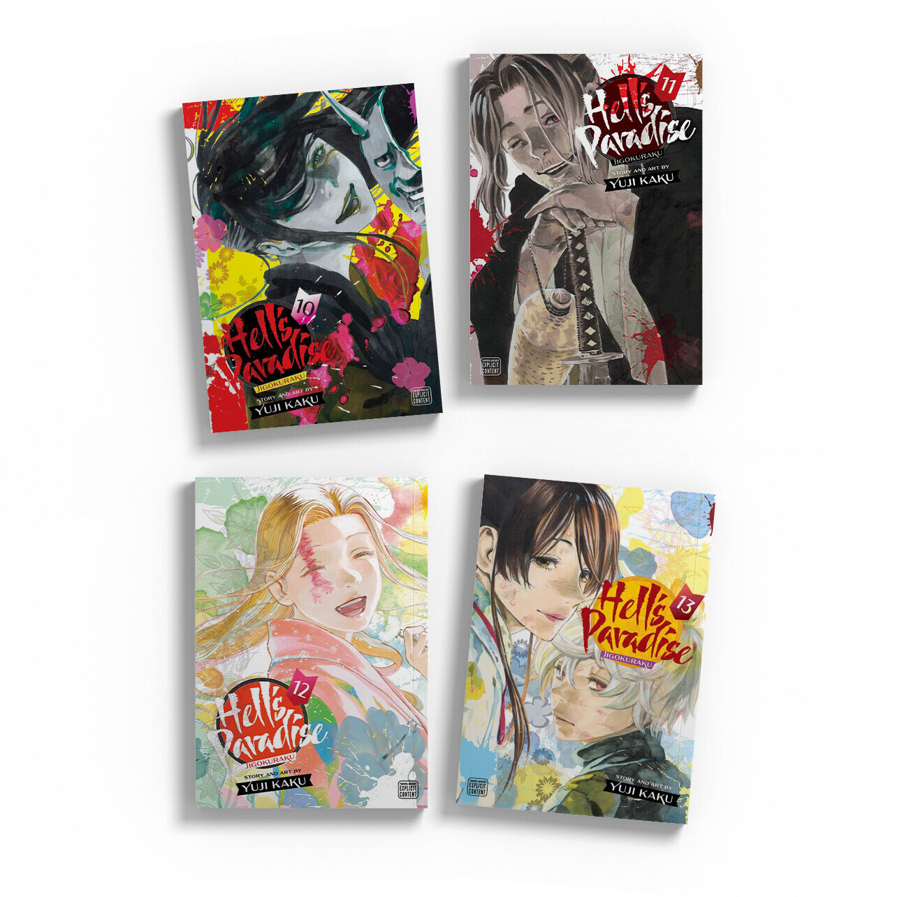 

Манга Hell's Paradise: Jigokuraku Manga (10-13) Bundle