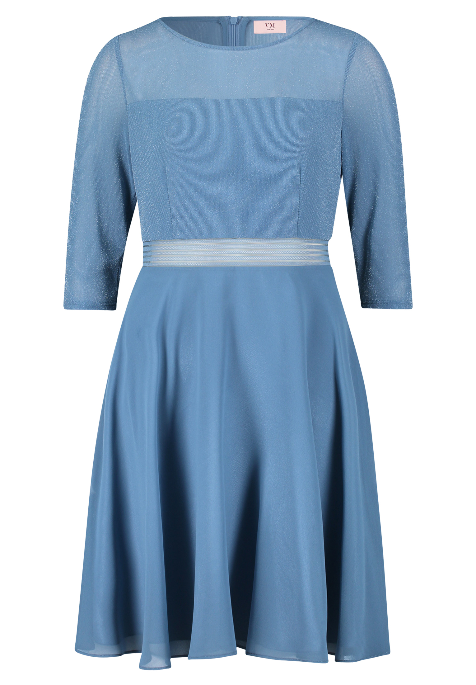 Платье Vera Mont Abend im Glitzer Look, цвет Hushed Blue фото