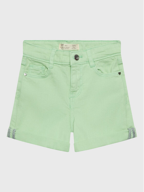 Джинсовые шорты стандартного кроя Zippy, зеленый джинсовые шорты стандартного кроя ovs зеленый