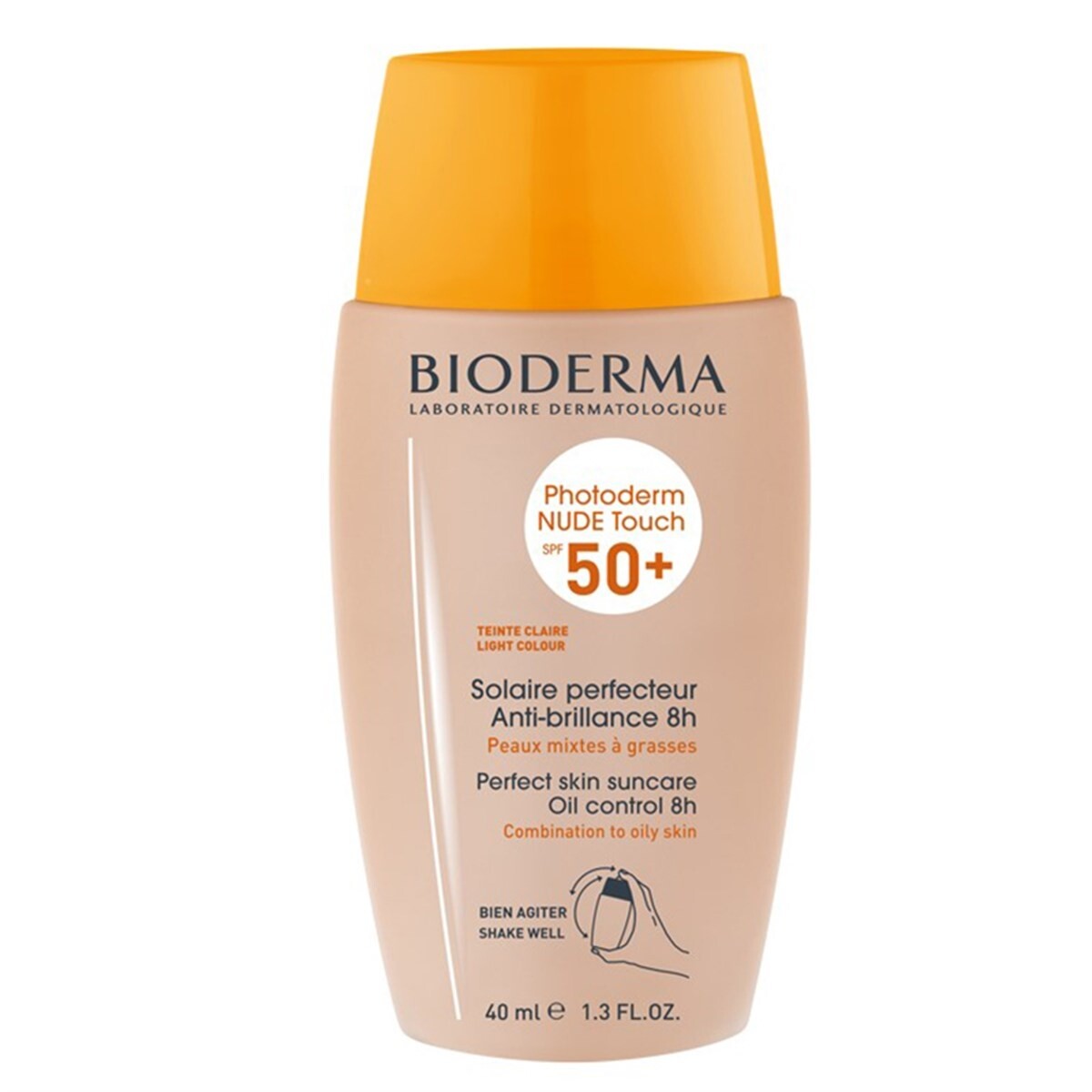 

Bioderma Photoderm Nude Touch SPF 50 + Светлый солнцезащитный крем 40 мл