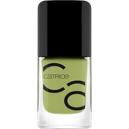 

Catrice Iconails Gel Lacquer лак для ногтей № 176 зеленый стойкий глянцевый без ацетона веганский без микропластиковых частиц без консервантов 10,5 мл