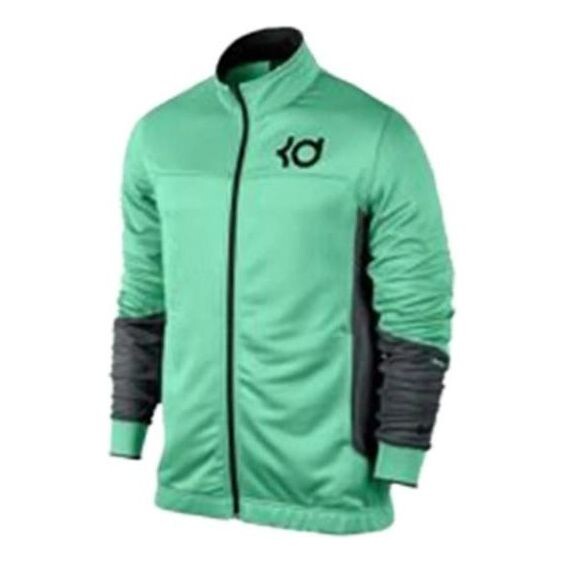 

Куртка kd precision moves wu полноразмерная застежка-молния баскетбольная куртка Nike, зеленый
