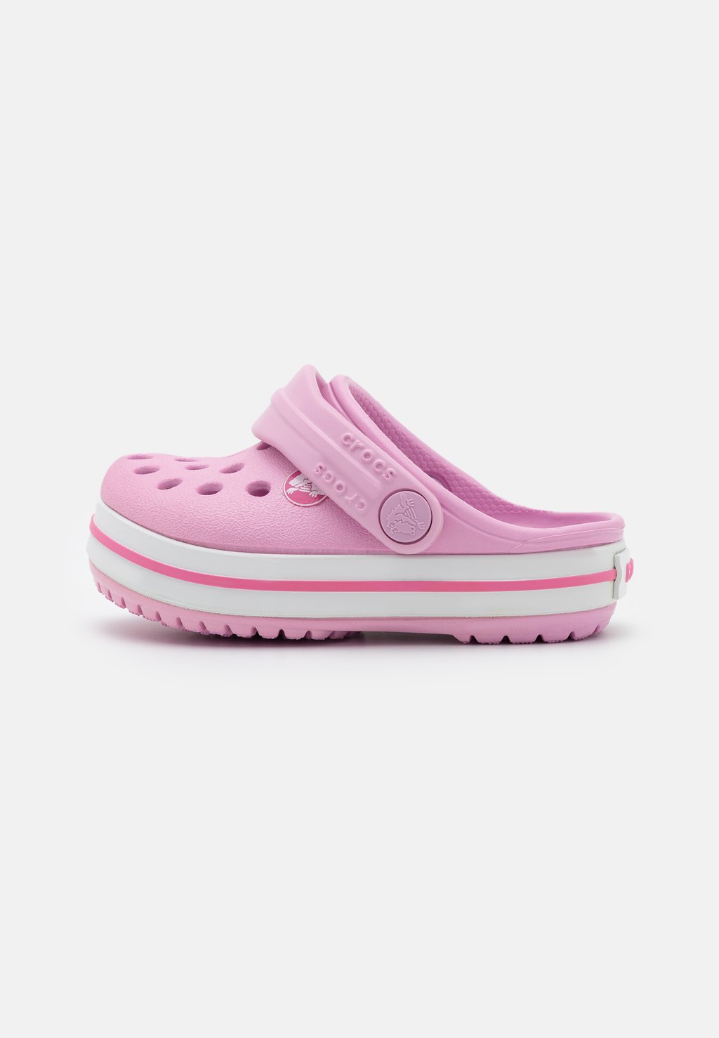 Шлепанцы CROCBAND Crocs, цвет ballerina pink