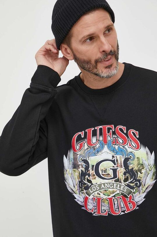 

Угадайте, толстовка Guess, черный