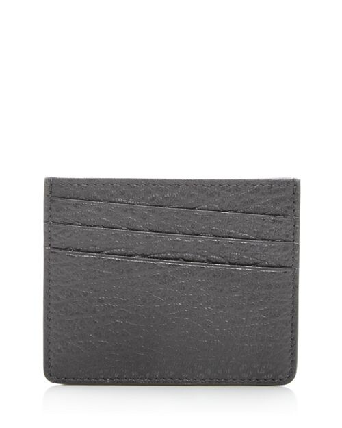 

P4455 Кожаный футляр для визиток Maison Margiela, цвет Black