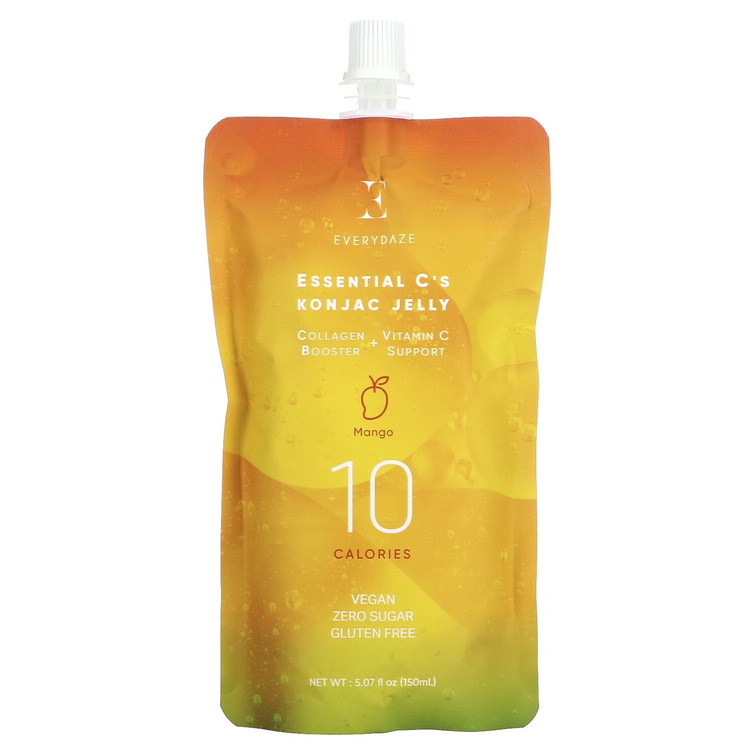 

Essential C's Konjac Jelly, манго, 150 мл (5,07 жидк. Унции), Everydaze