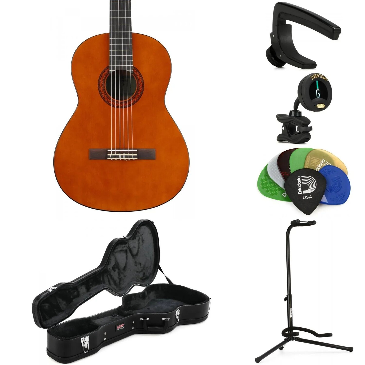 

Полномасштабный комплект Classical Essentials Plus Yamaha C40II — натуральный