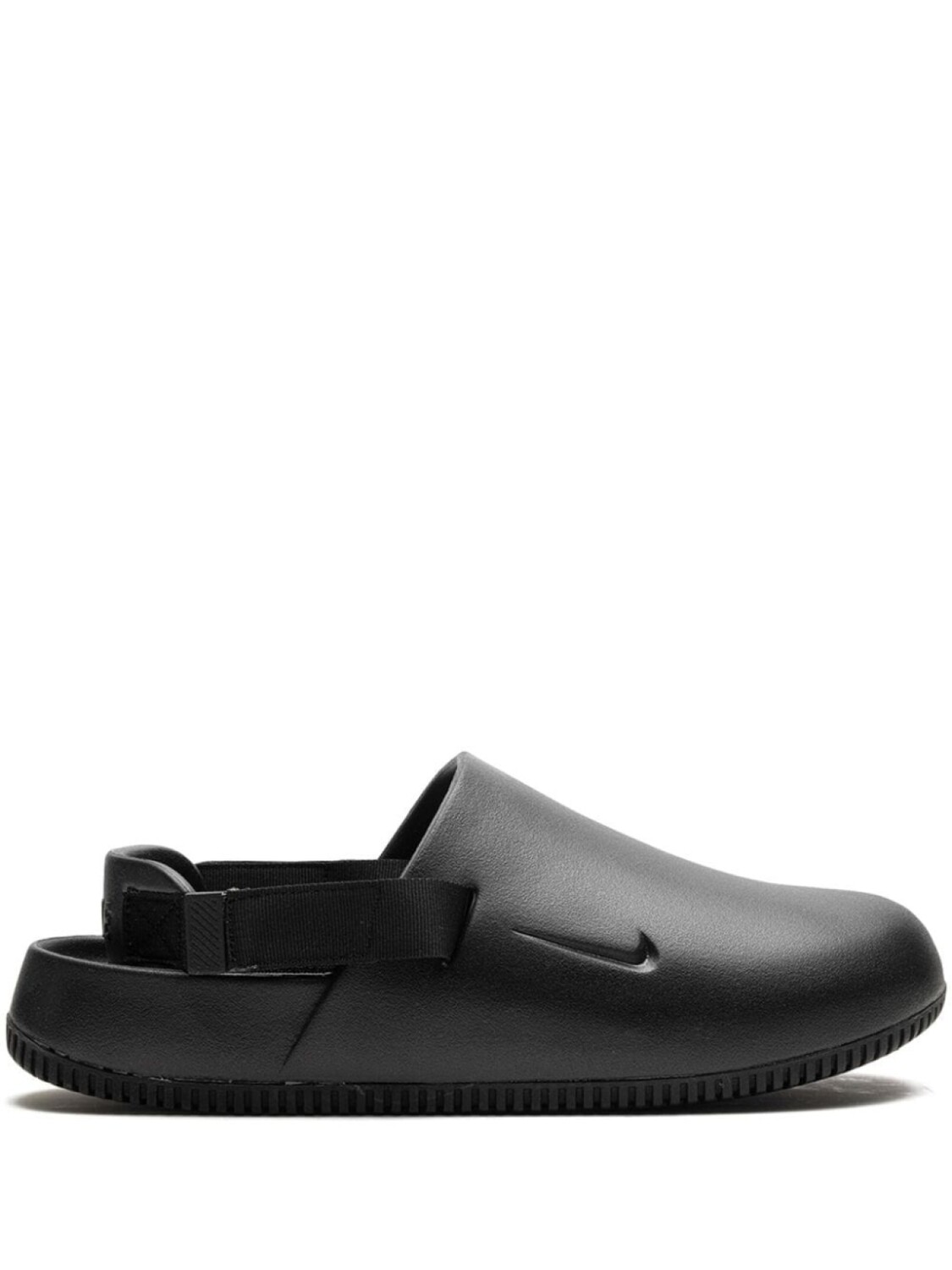 

Мюли Calm 'Black' с ремешком на пятке Nike, черный