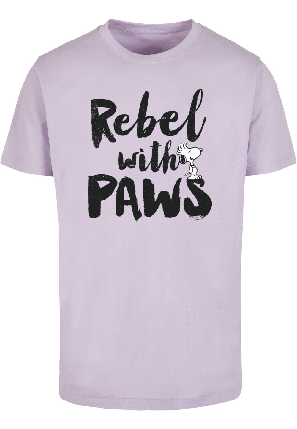 

Футболка Merchcode Peanuts - Rebel With Paws, светло-фиолетовый