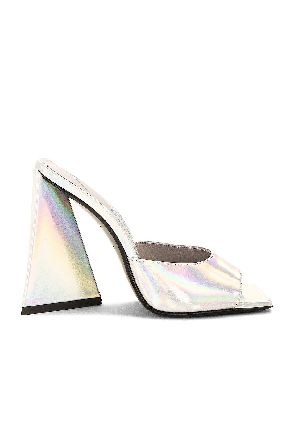 

Туфли The Attico Devon 105, цвет Holographic Silver