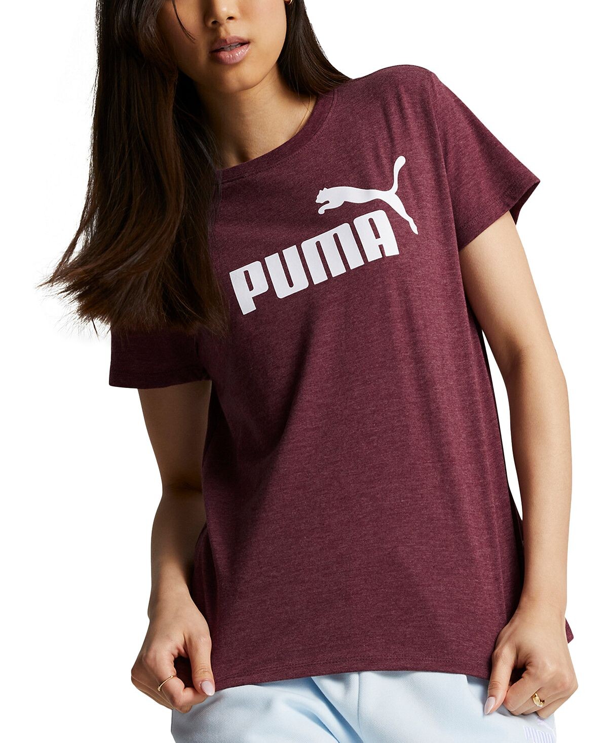 

Женская футболка с короткими рукавами и графикой Essentials Puma