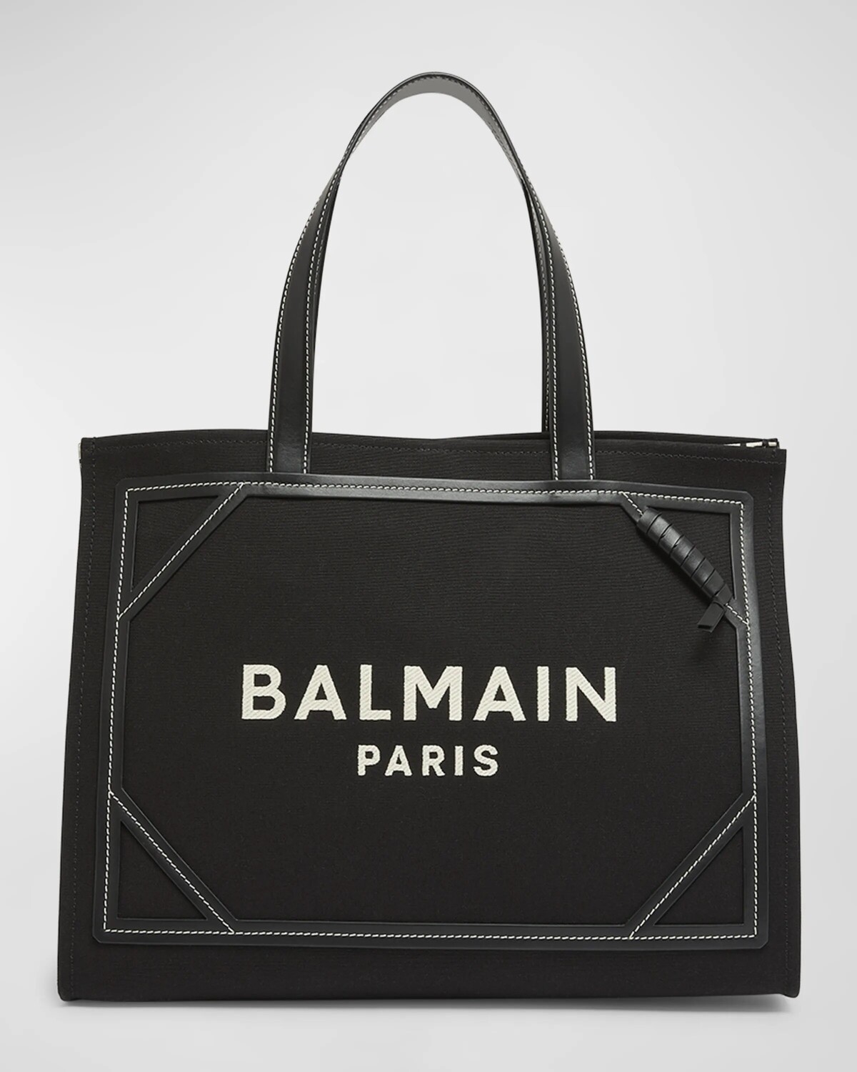 

Большая сумка-тоут B Army среднего размера из канвы Monogram Balmain, цвет Ivoire/Noir