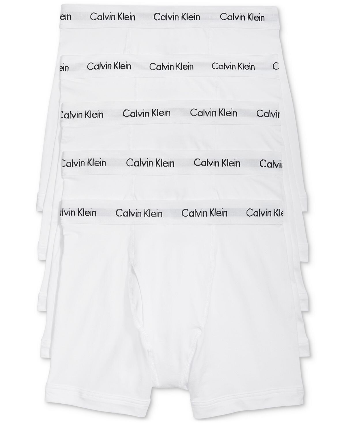 

Мужские хлопковые эластичные трусы-боксеры, 5 шт. нижнего белья Calvin Klein