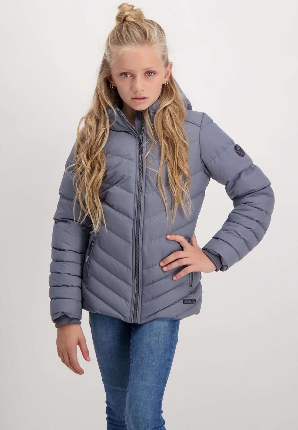 

Куртка зимняя JAS SARYTHA JR Cars Jeans, цвет grey blue