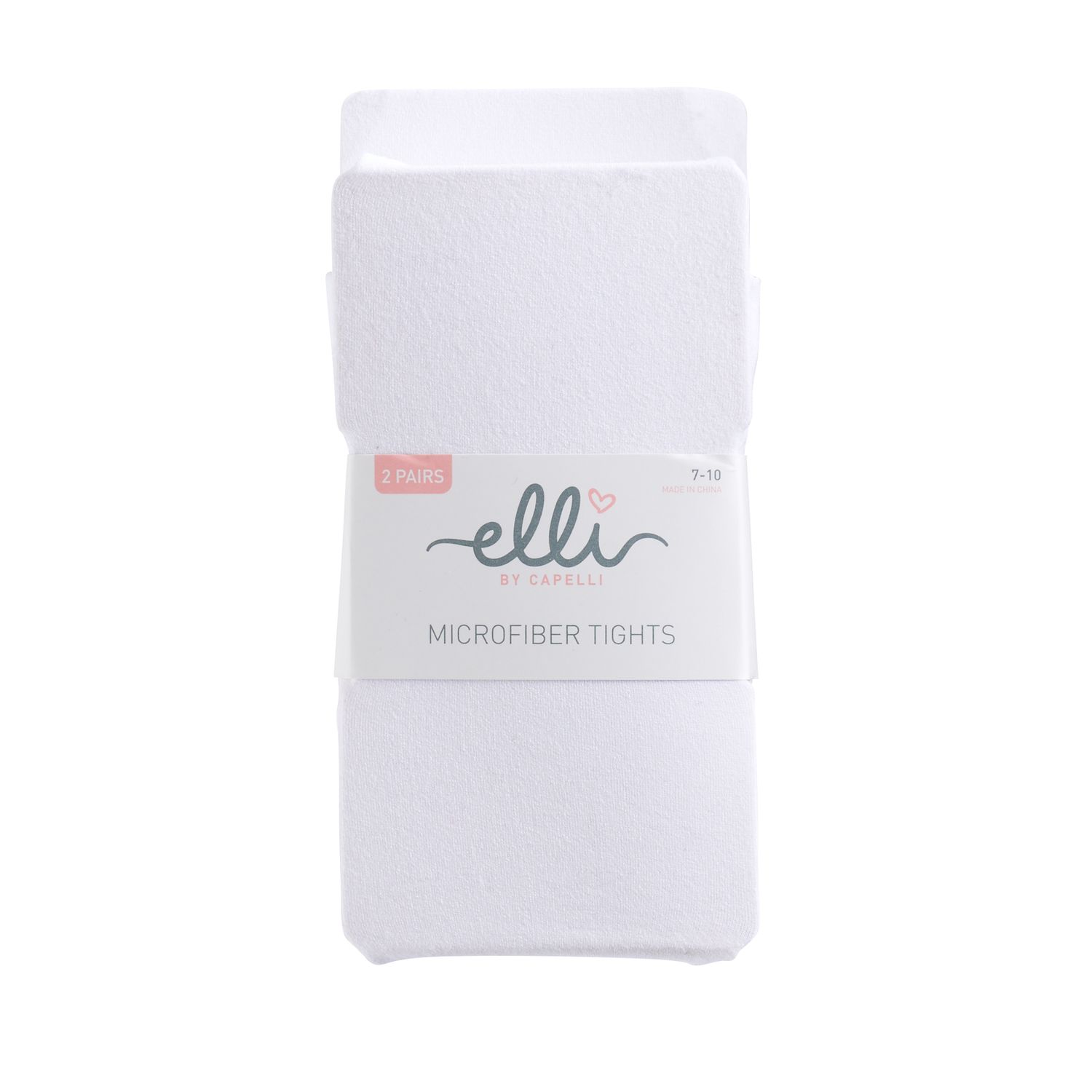 Девочки Elli by Capelli 2 шт. Модные колготки из микрофибры Elli by Capelli, белый