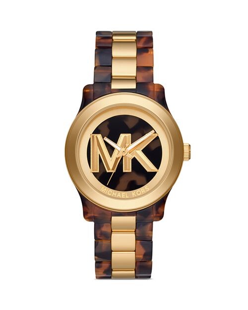 

Часы для подиума, 38 мм Michael Kors, цвет Brown