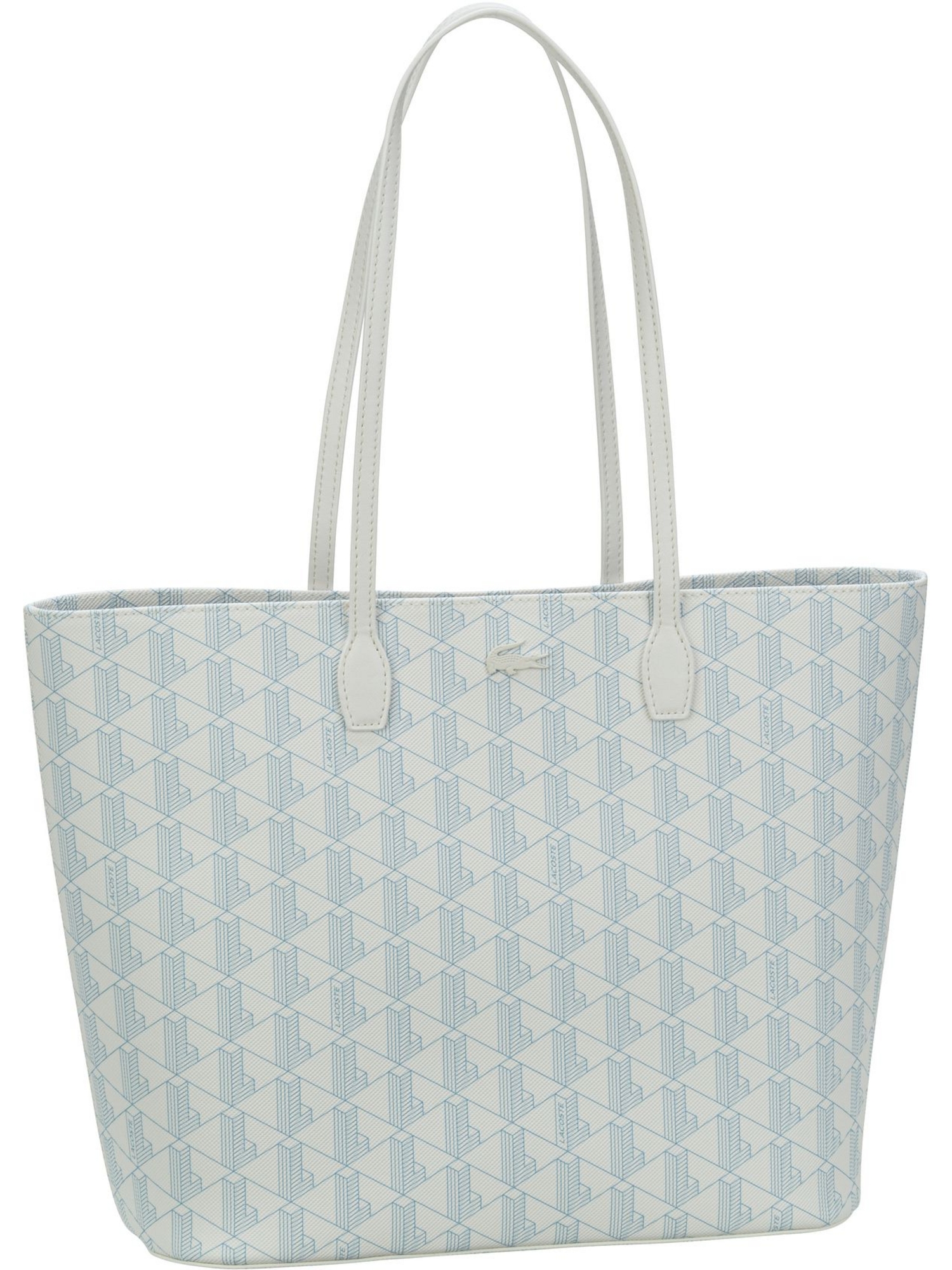 Сумка шоппер Lacoste Daily Lifestyle Shopping Bag 4208, цвет Mono Farine Panorama цена и фото