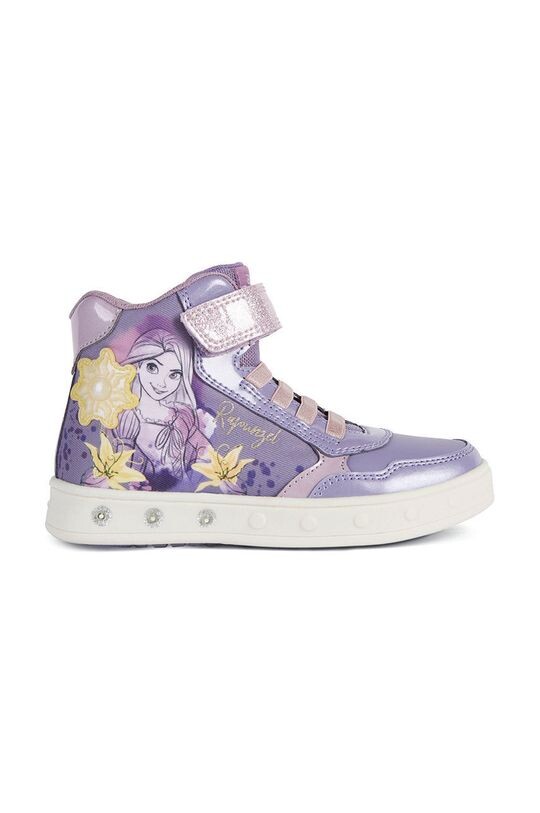 

Детские кроссовки Geox x Disney, фиолетовый