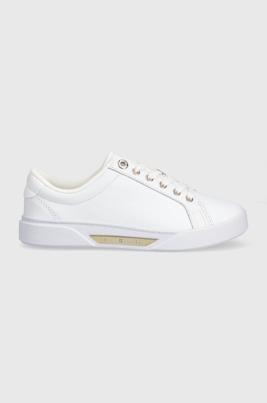 

Кроссовки GOLDEN HW COURT SNEAKER Tommy Hilfiger, белый