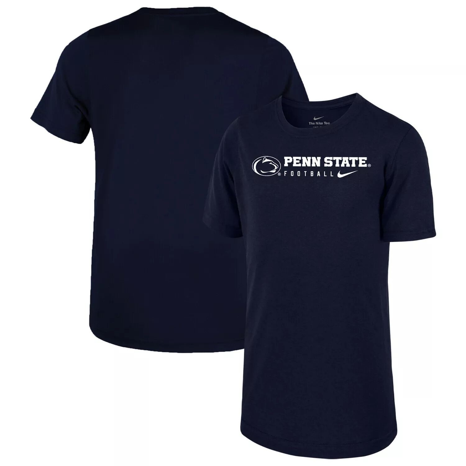 

Темно-синяя футболка Nike Penn State Nittany Lions 2023 Sideline Legend Performance для дошкольников Nike, Синий