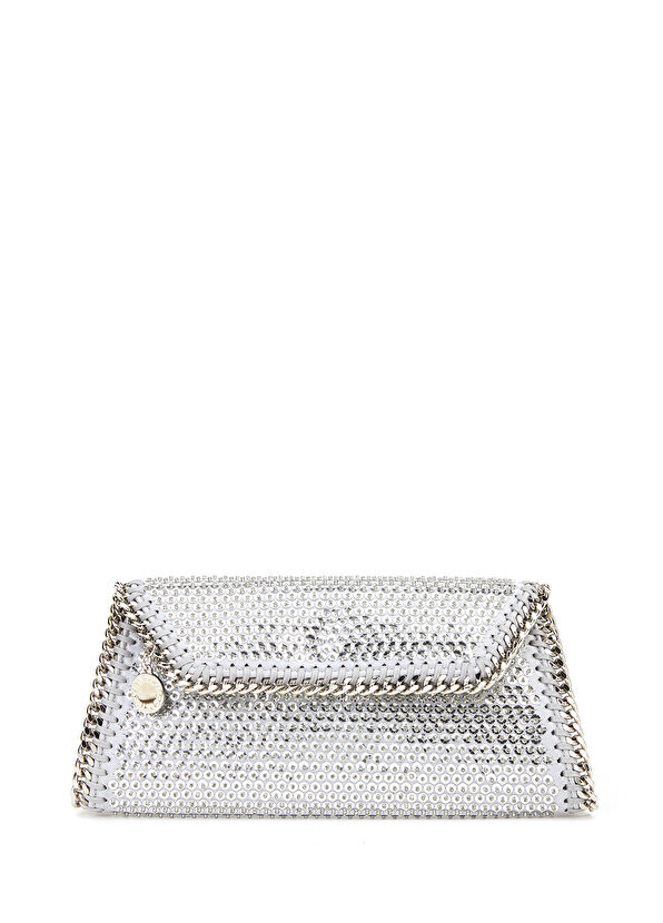 

Серебряный портфель для женской руки Stella McCartney