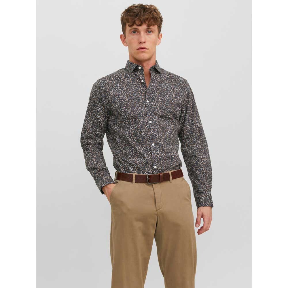 

Рубашка с длинным рукавом Jack & Jones Blablackpool Stretch, коричневый