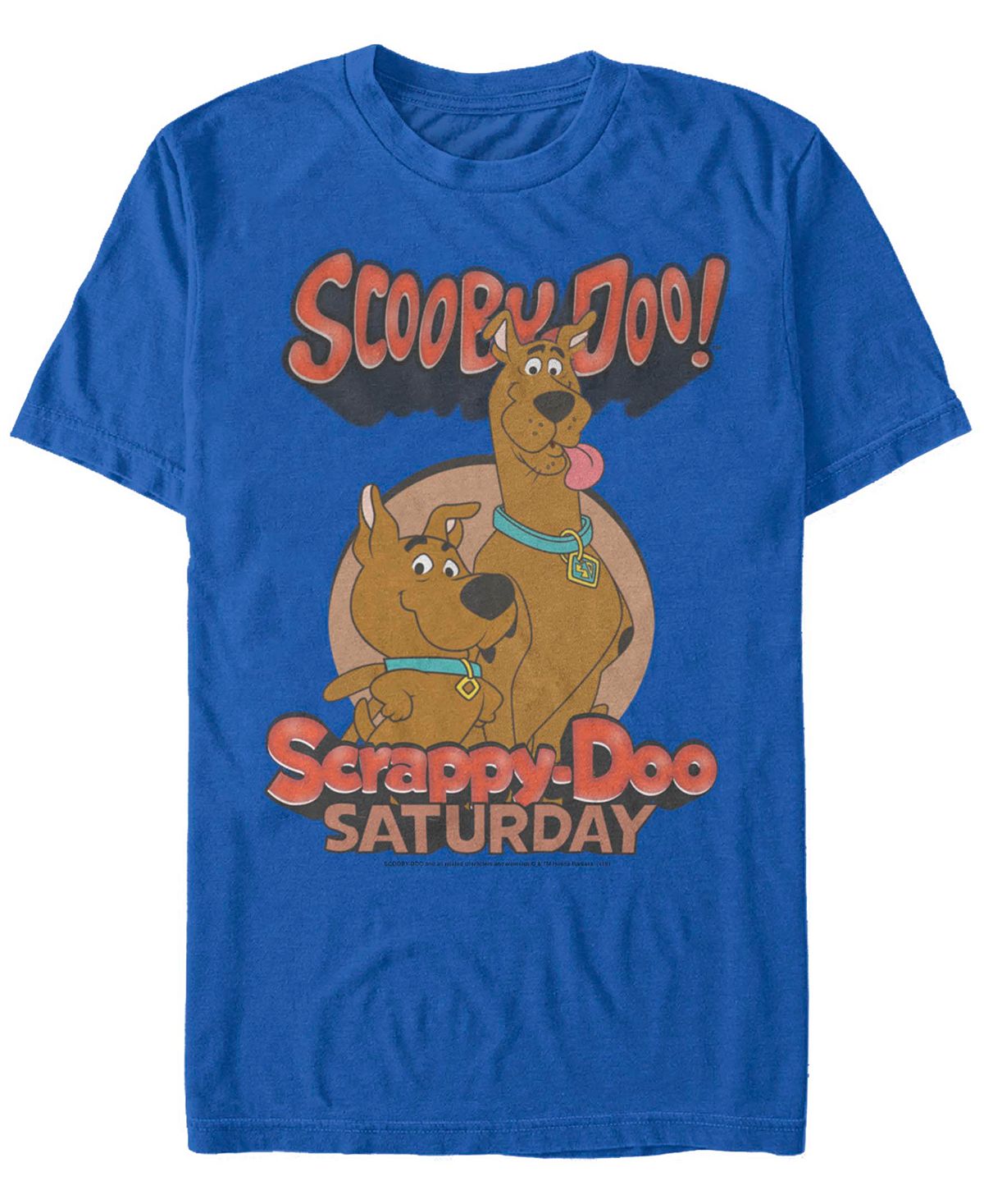 Мужская футболка с коротким рукавом Scooby Doo Saturday Doos Fifth Sun мужская футболка с короткими рукавами rainbow monster box up scooby doo fifth sun черный