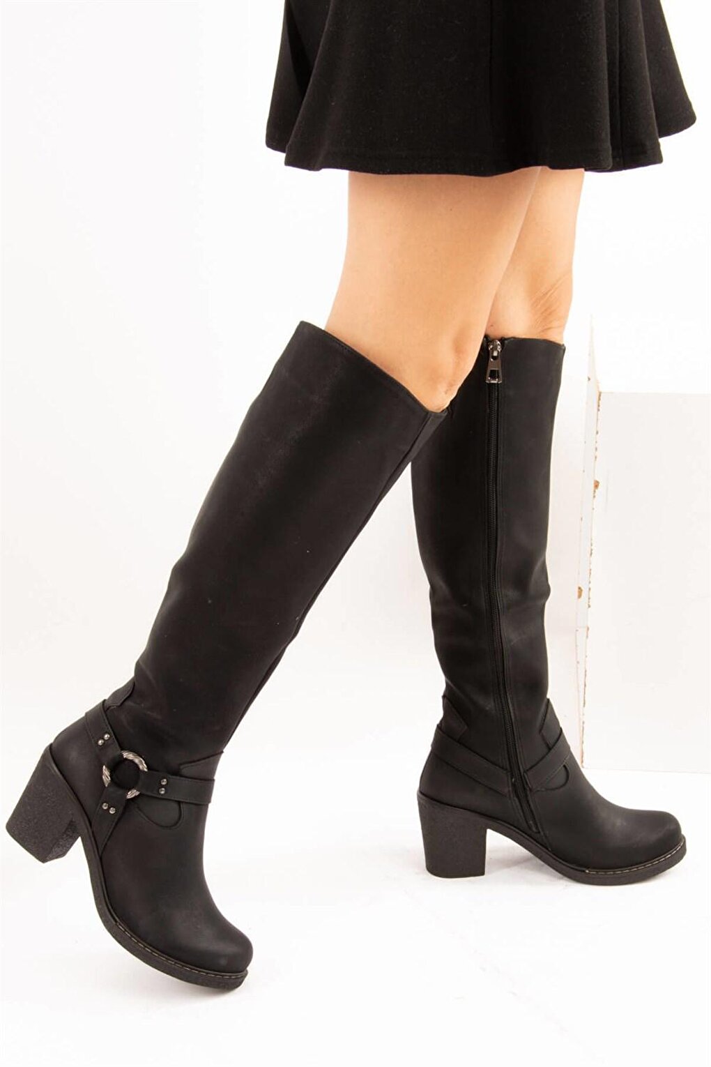 E674250009 Черные женские ботинки Fox Shoes n7261477 черные женские ботинки fox shoes