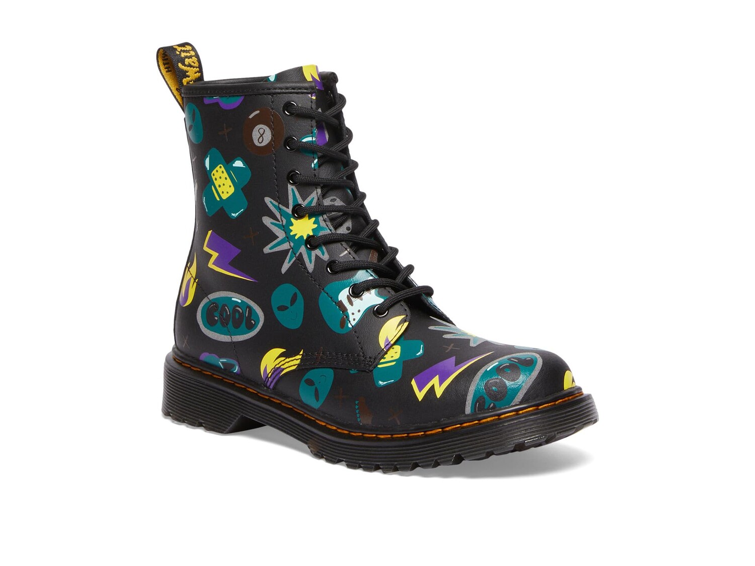 

Ботинки Dr. Martens Kid's Collection 1460 (Big Kid), черный