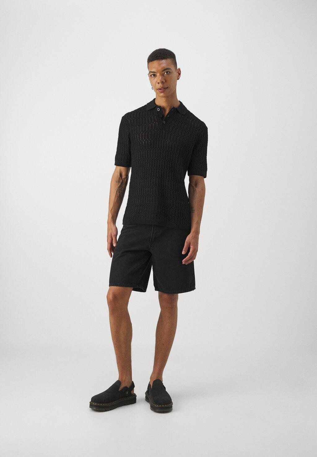 

Джинсовые шорты Onsfade Box Loose Fit Only, стираный черный