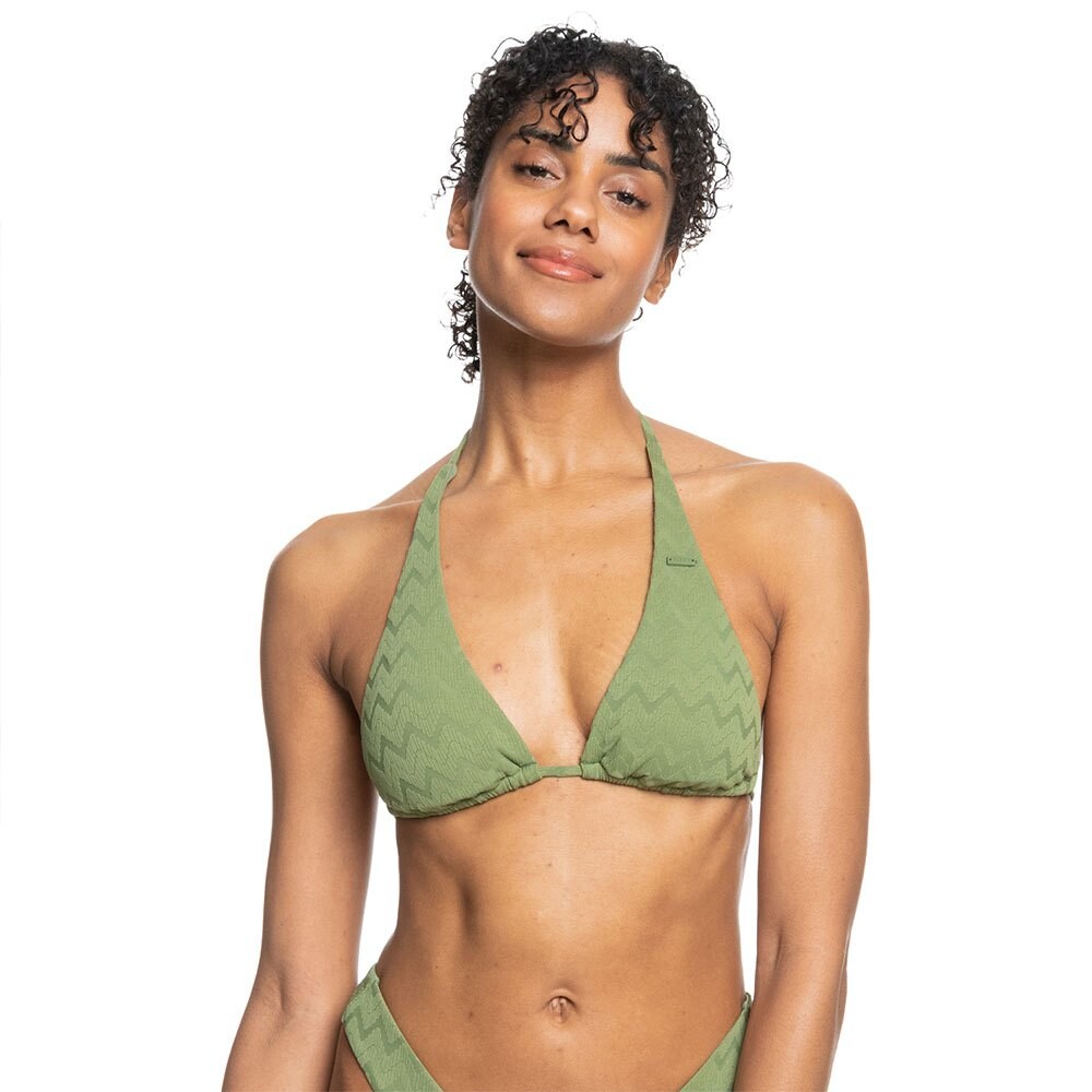

Топ бикини Roxy Current Coolness Elongated Tri, зеленый