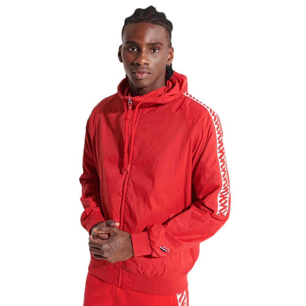 

Куртка Superdry Track Wind Runner, красный
