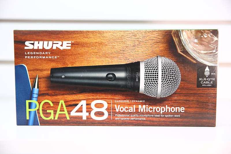 Микрофон Shure PGA48-QTR shure pga48 qtr