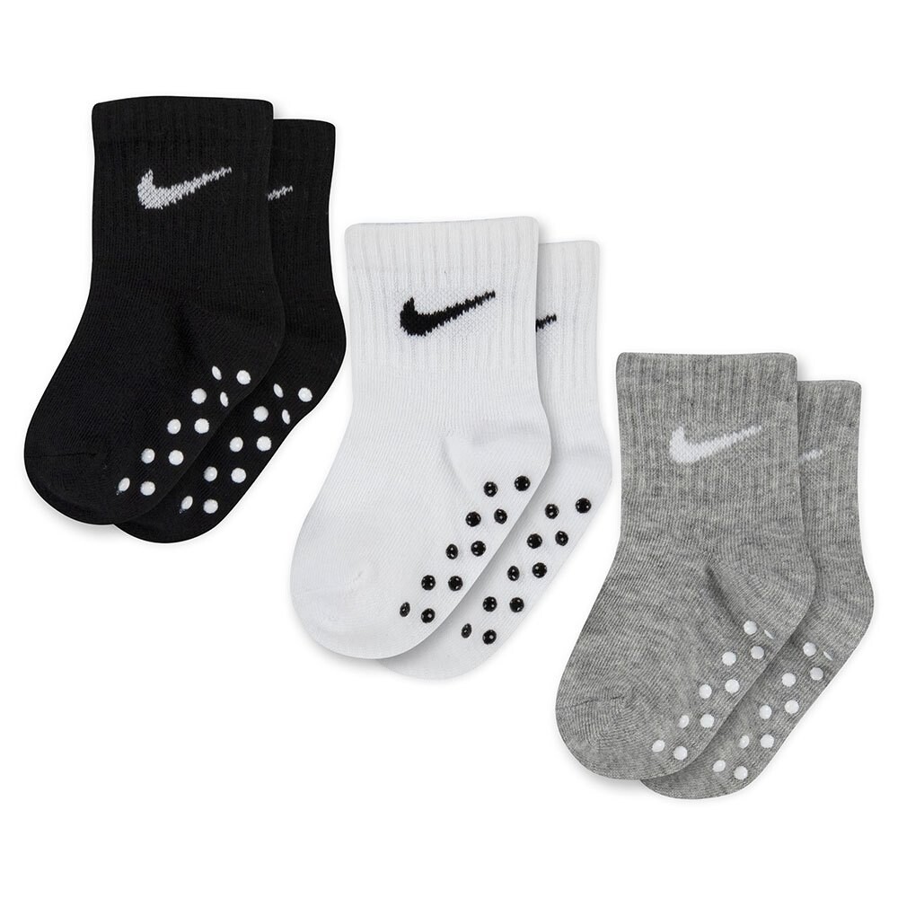 

Носки Nike Core Swoosh Gripper 3 шт, разноцветный