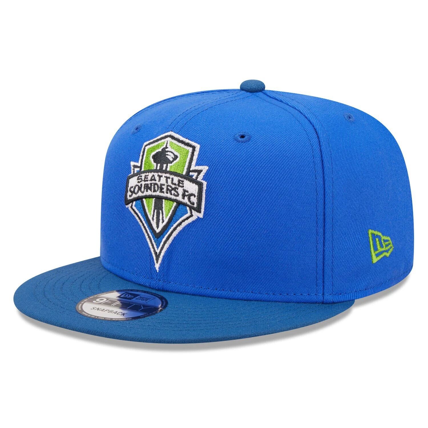 

Мужская двухцветная бейсболка New Era Seattle Sounders FC 9FIFTY Snapback