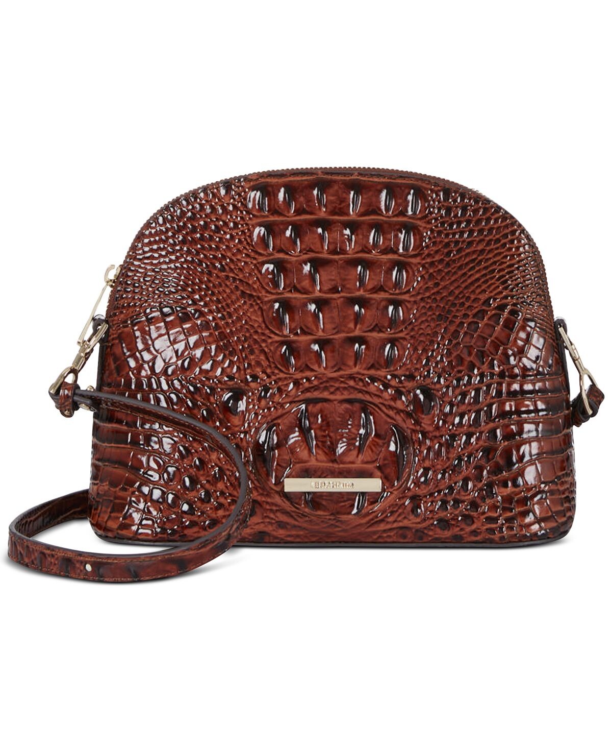 

Маленькая кожаная сумка через плечо Georgina Emerald Melbourne Brahmin