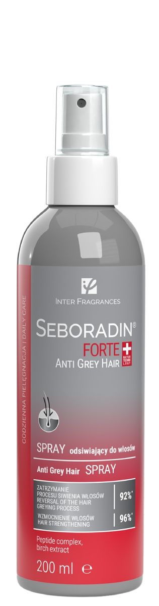 Seboradin Forte Anti Gray Hair лак для волос, 200 ml цена и фото