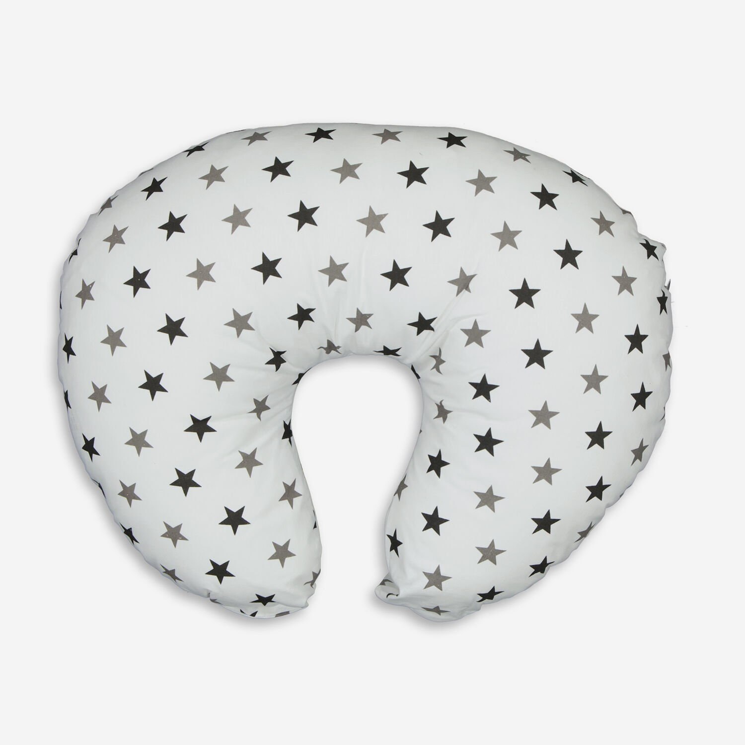 Подушка для кормления 4-в-1 белая со звездочками 42х52см Cuddles Collection