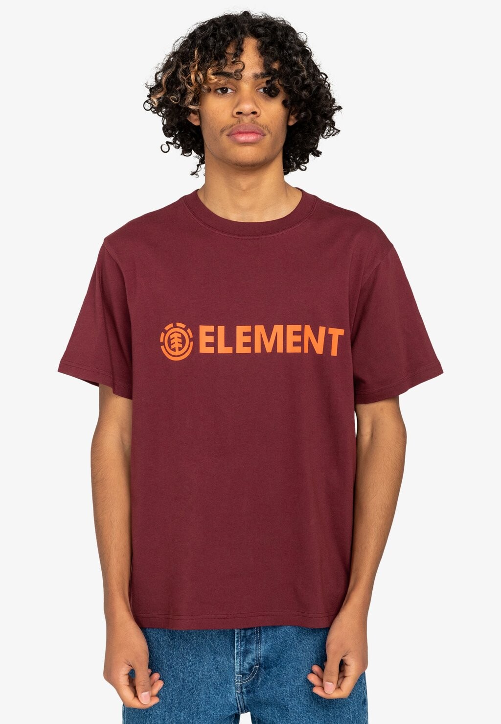 

Футболка с принтом Element, красный