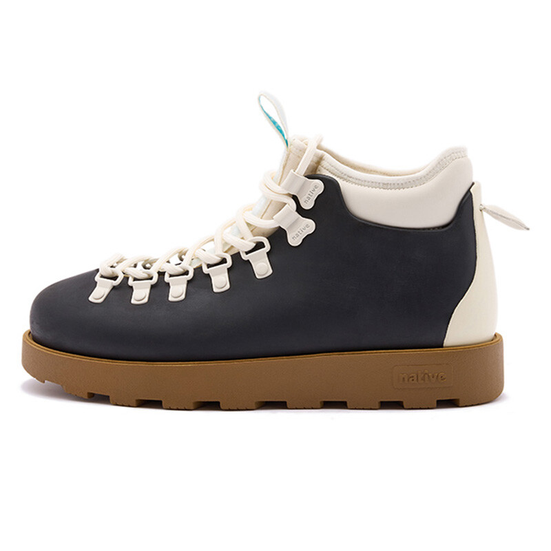 

Native Shoes Родная обувь Fitzsimmons Martin Boot унисекс, Черный|Белый|Оксфорд