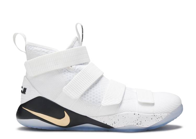 

Кроссовки Nike LEBRON SOLDIER 11 'COURT GENERAL', белый, Белый;серый