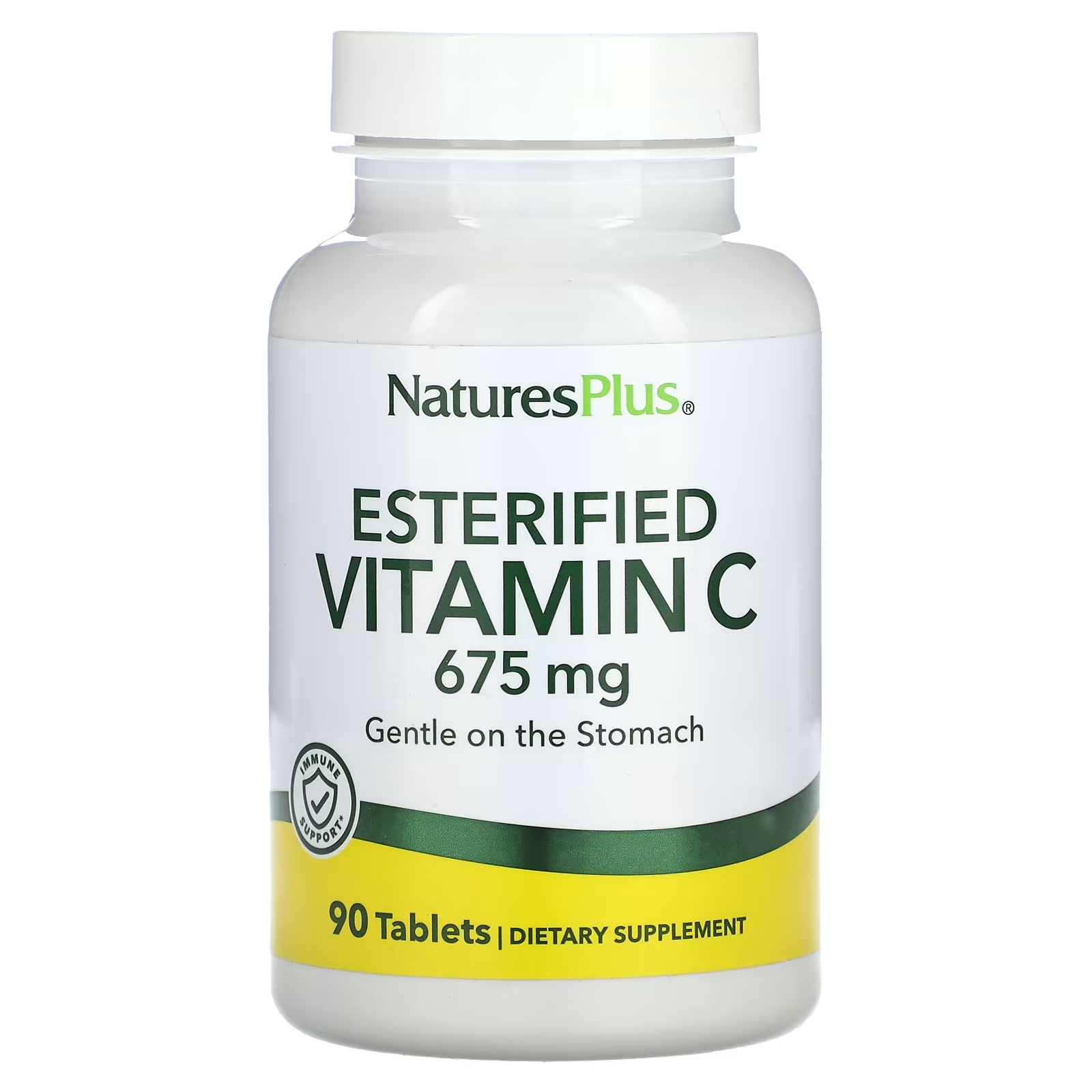 Витамин С NaturesPlus этерифицированный 675 мг, 90 таблеток naturesplus витамин b2 100 мг 90 таблеток
