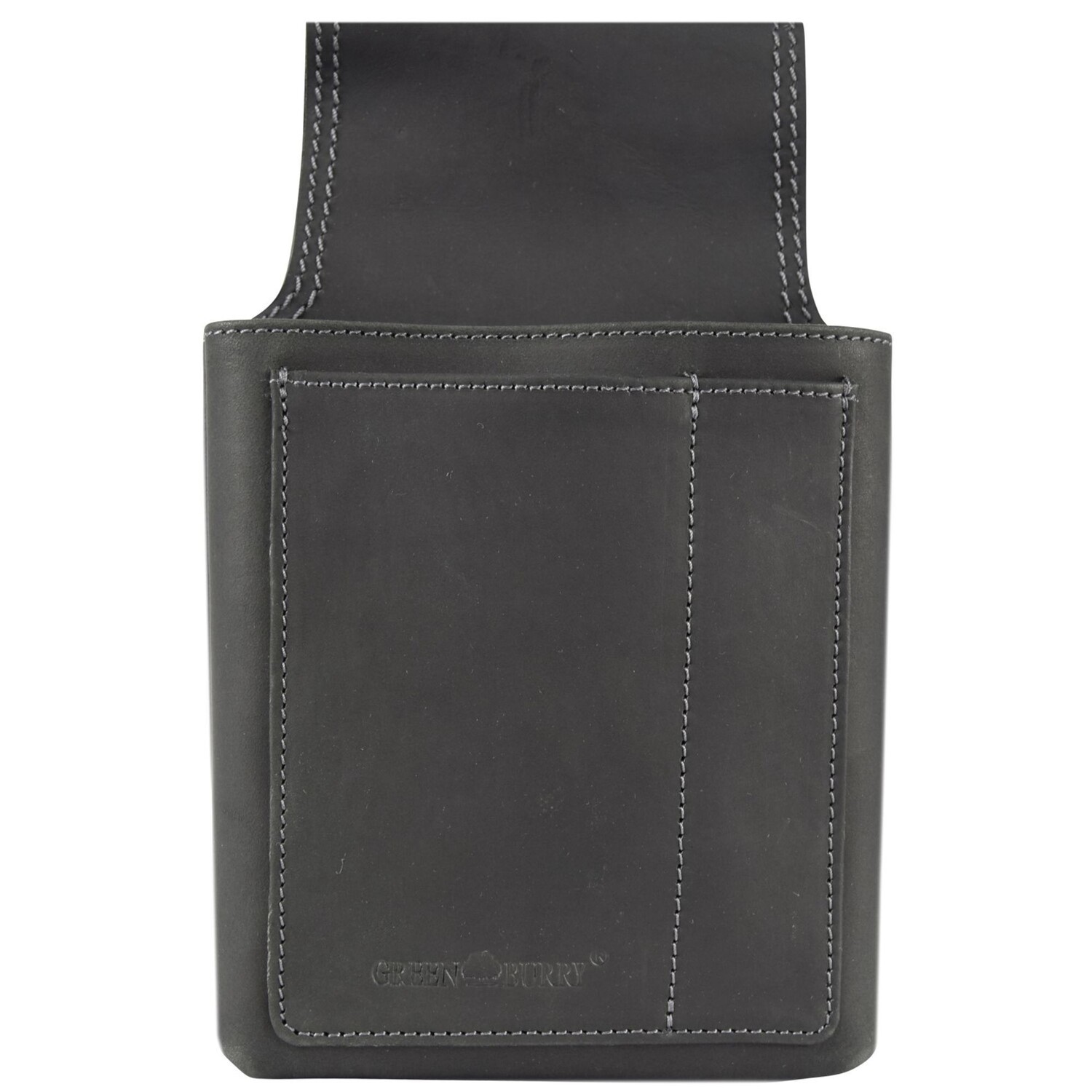 

Сумка через плечо Greenburry Vintage Black Kellnerbörse Leder 14,5 cm, черный