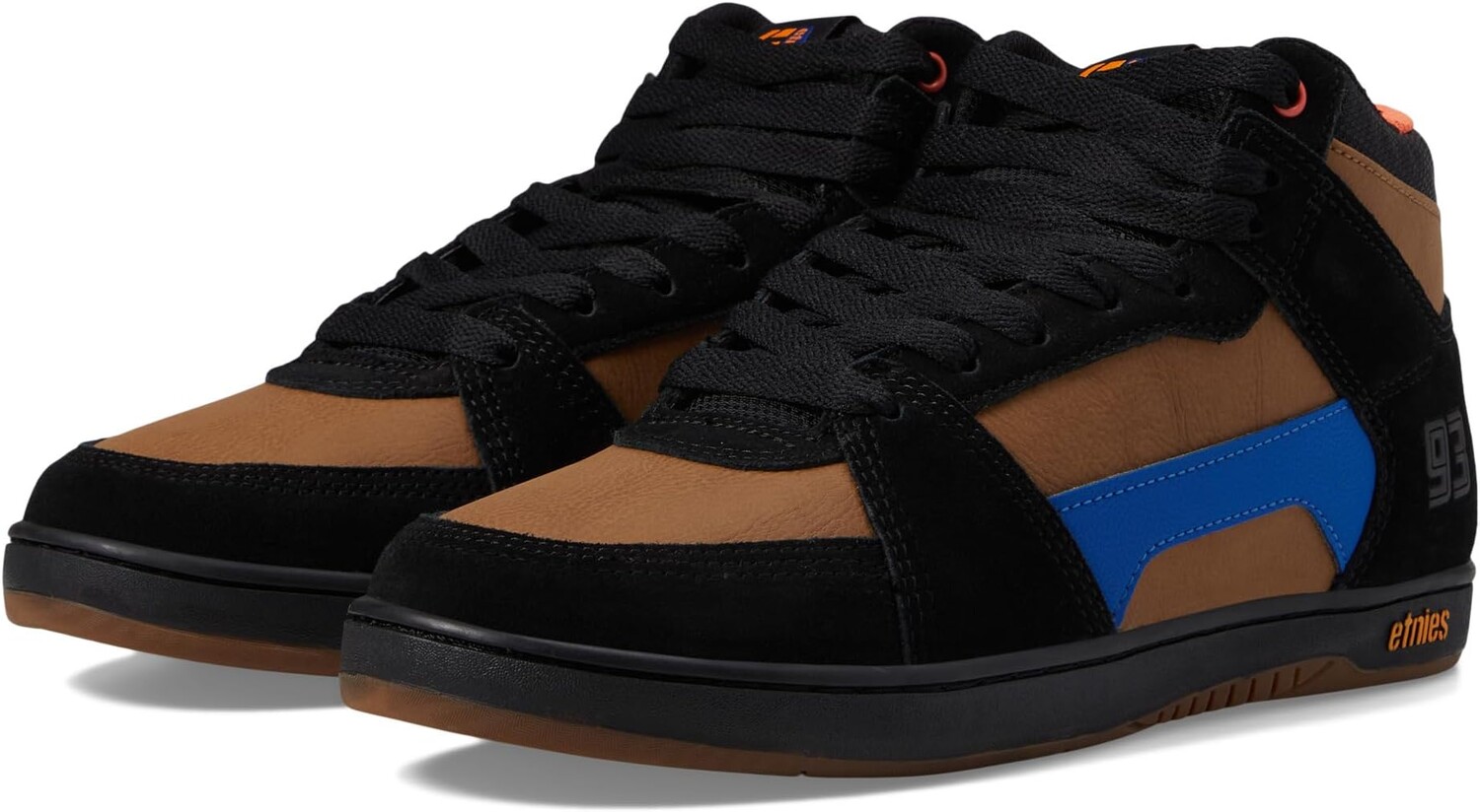 

Кроссовки MC Rap High 1 etnies, цвет Black/Brown