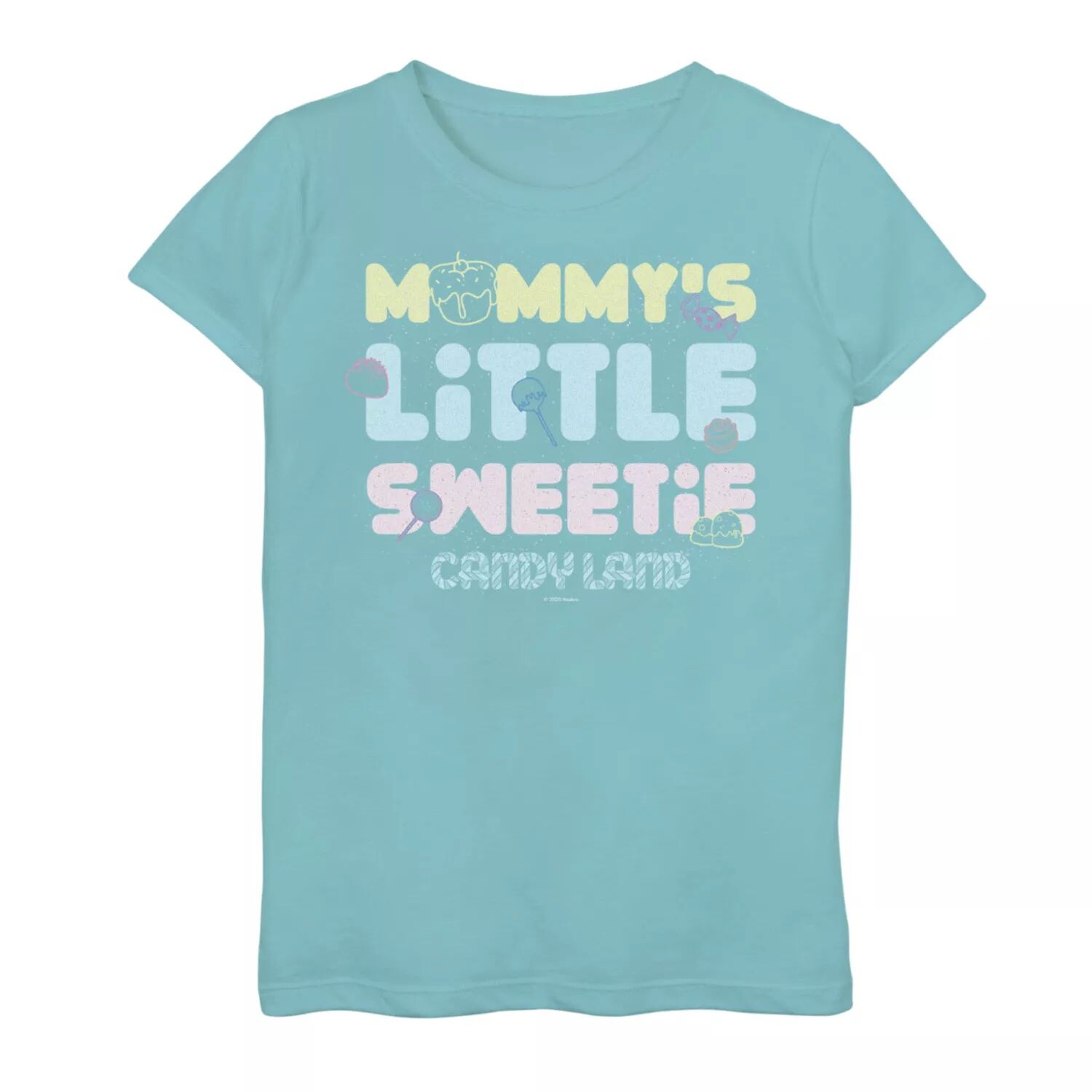 

Футболка с рисунком Candy Land Mommy's Little Sweetie для девочек 7–16 лет Licensed Character