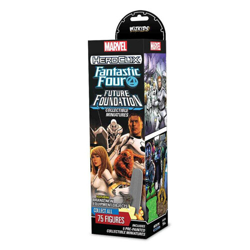 

Фигурки Marvel Heroclix: Fantastic Four Future Foundation Booster Pack WizKids