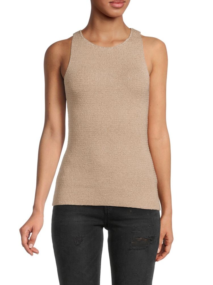 

Майка вязанной лентой Helmut Lang, цвет Tan